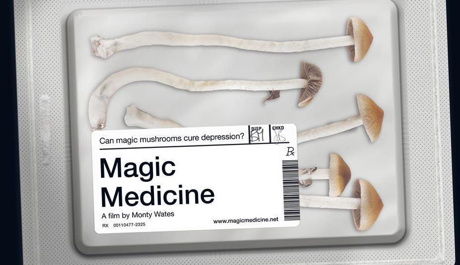 Poster de Magic Medicine, un fameux documentaire sur l'usage médical de la psilocybine